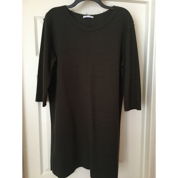 Zara Dresses & Skirts - ZARA Woman Sweatshirt Dress XL